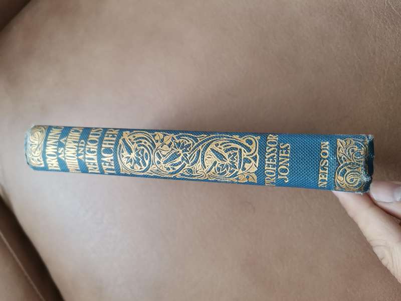 1903 browning ng as a philosophical and religious teacher by Henry Jones