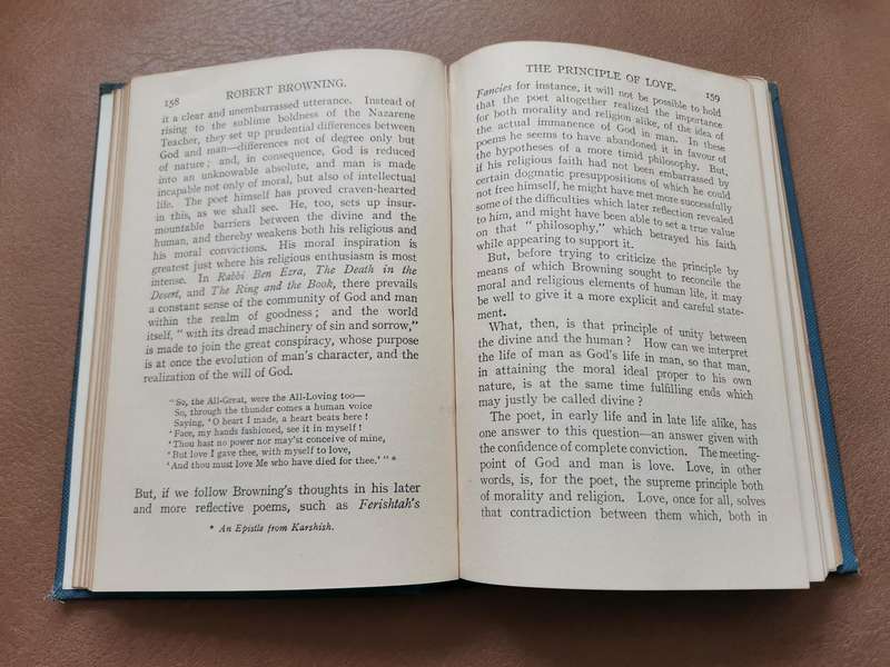 1903 browning ng as a philosophical and religious teacher by Henry Jones