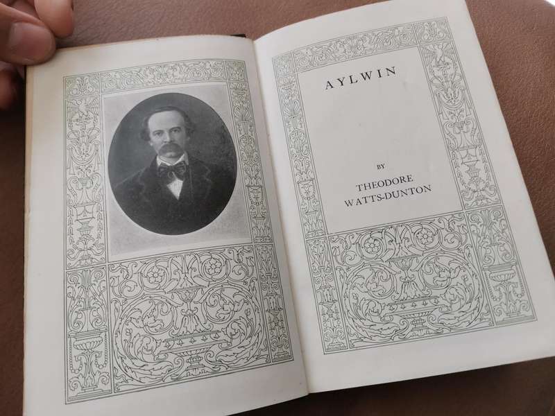 1906 aylwin by Theodore watts dunton