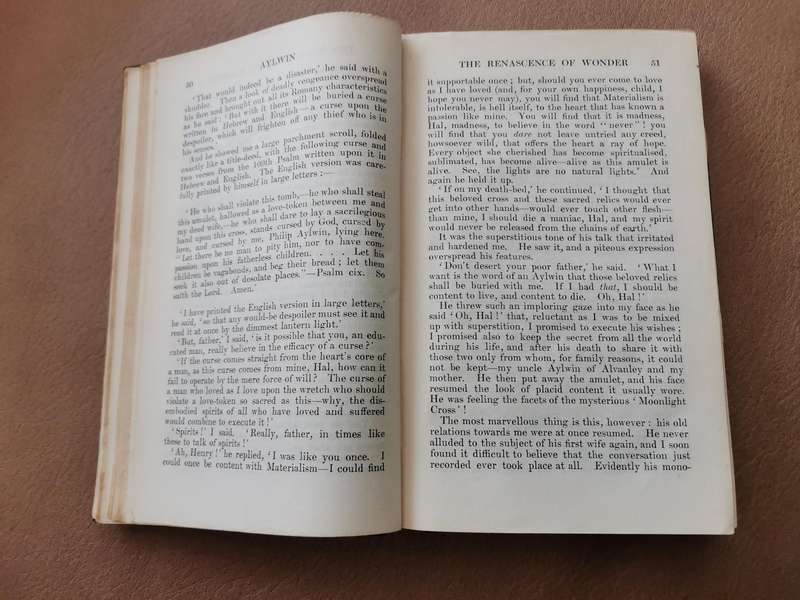 1906 aylwin by Theodore watts dunton