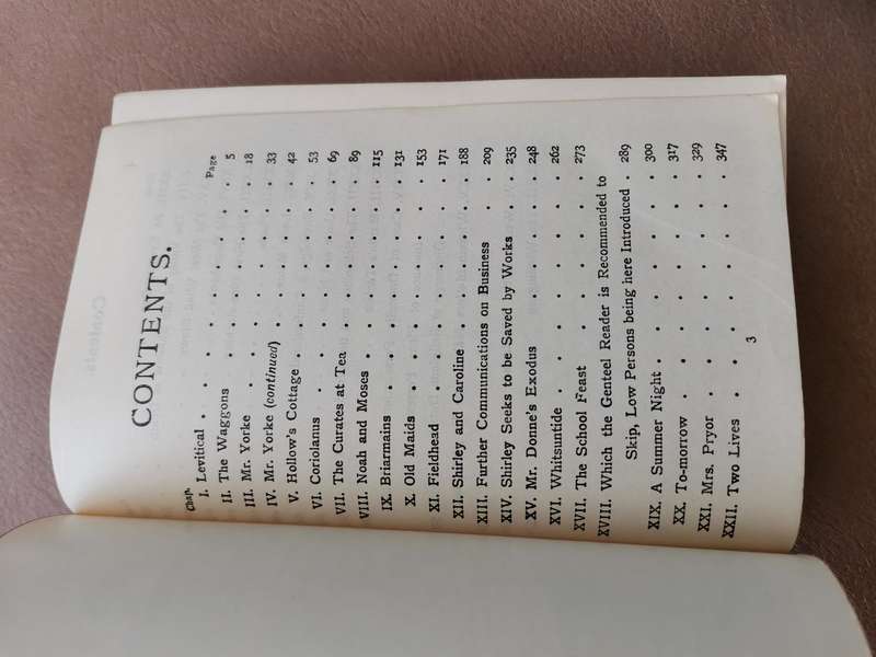 1935 Shirley by Charlotte Bronte