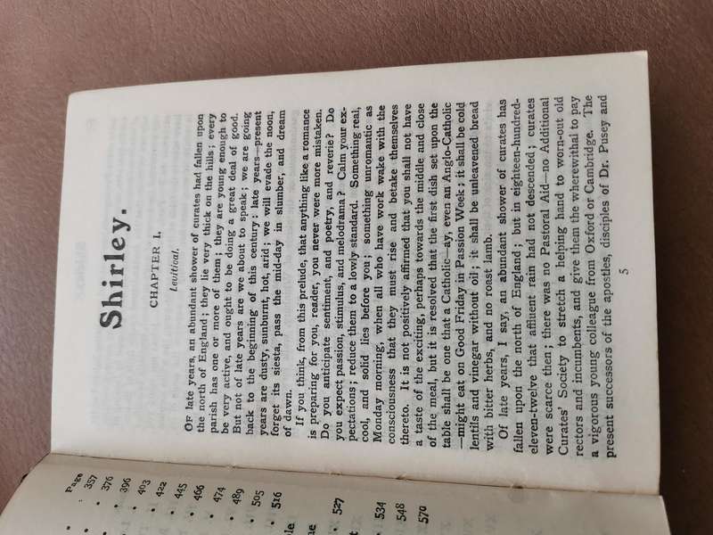 1935 Shirley by Charlotte Bronte