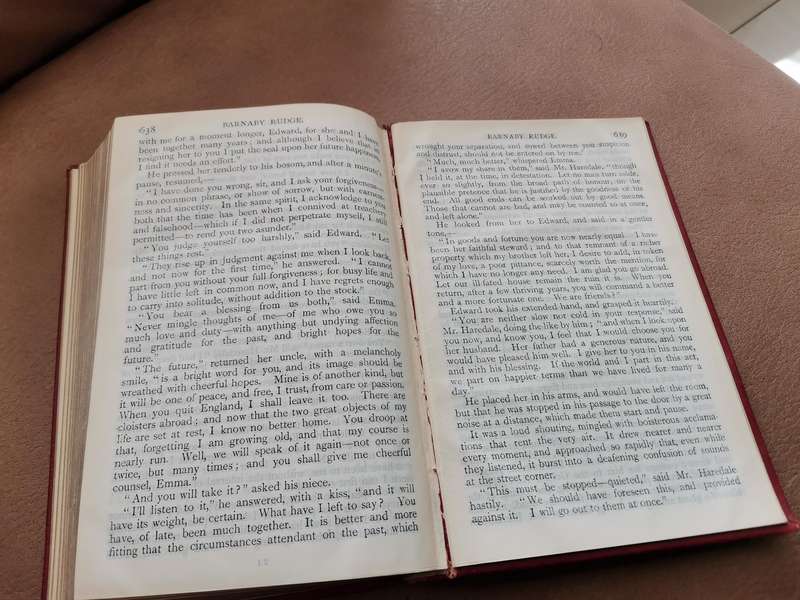 1905 Barnaby rudge by Charles Dickens