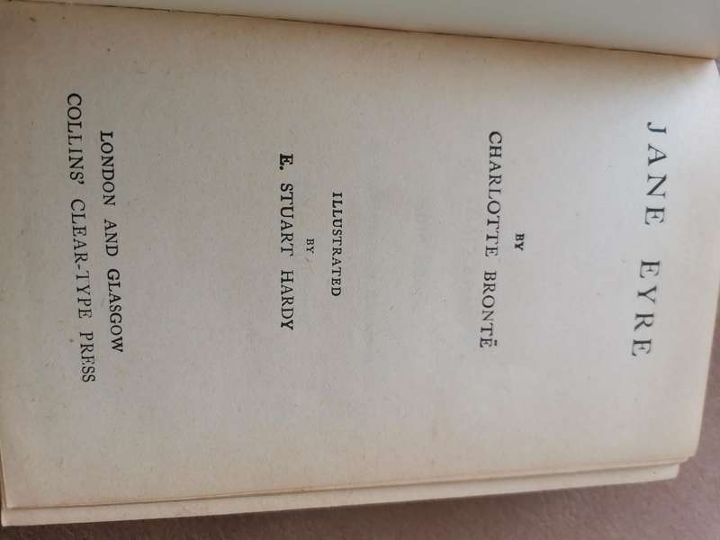 Rare 1900s Jane Eyre by Charlotte Bronte