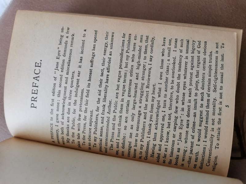 Rare 1900s Jane Eyre by Charlotte Bronte