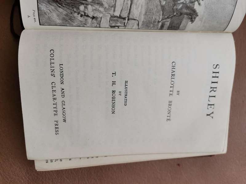 Rare 1900s Shirley by Charlotte Bronte