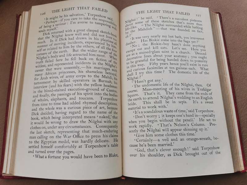 Rare 1914 the light that faded by Rudyard Kipling
