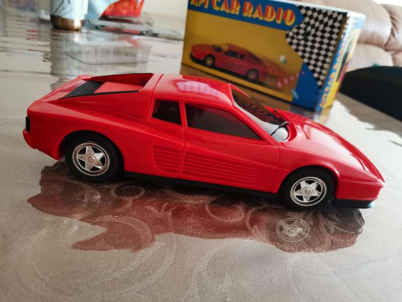 Super rare new old stock 1984 Ferrari am radio