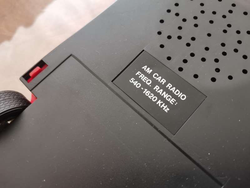 Super rare new old stock 1984 Ferrari am radio