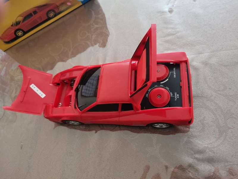 Super rare new old stock 1984 Ferrari am radio