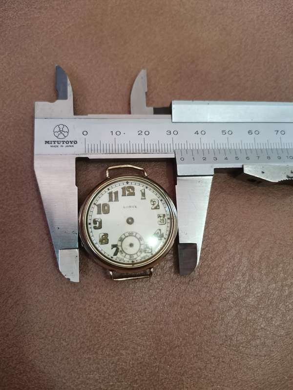 Early 1900s lorix gents trench watch rare