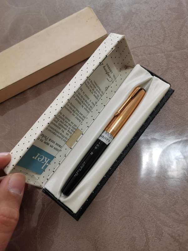 1958 Parker Lady Fountain Pen Boxed