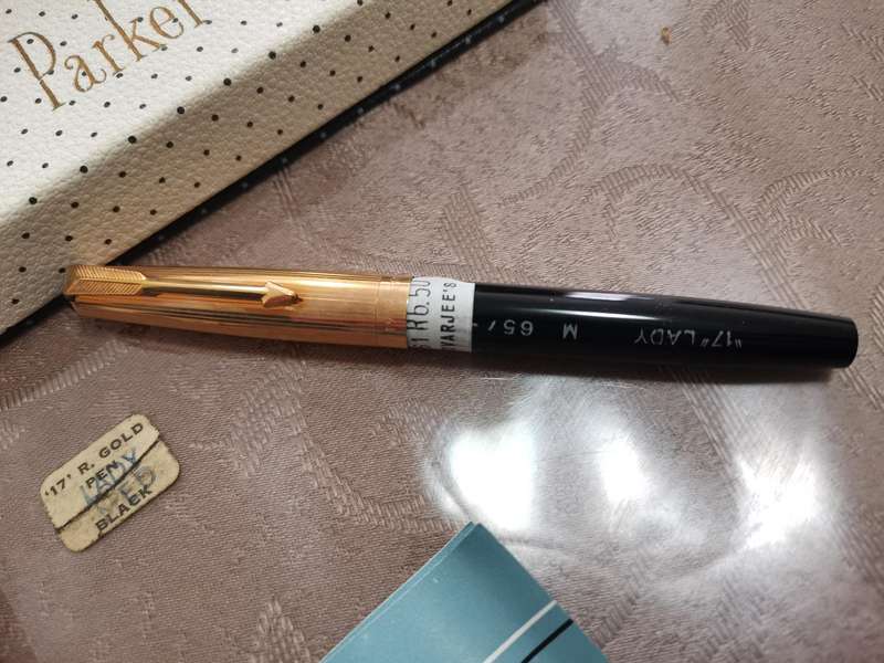 1958 Parker Lady Fountain Pen Boxed