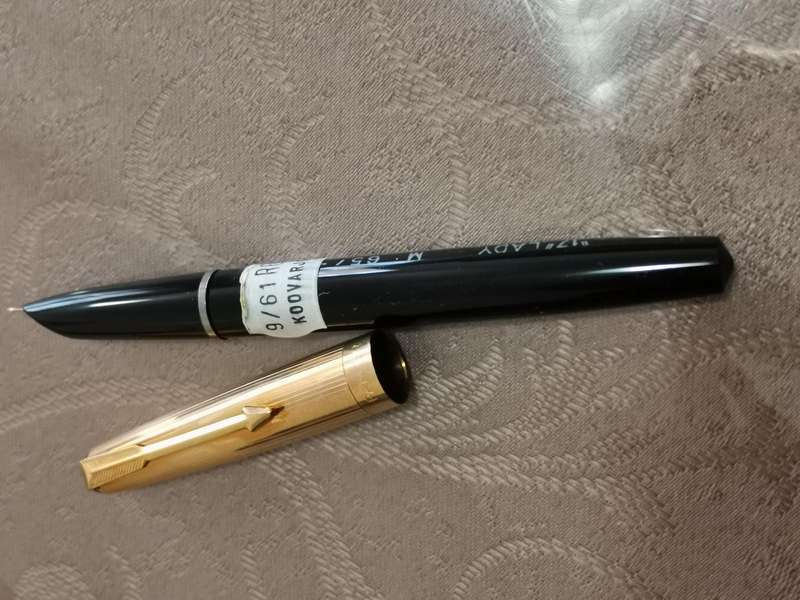 1958 Parker Lady Fountain Pen Boxed