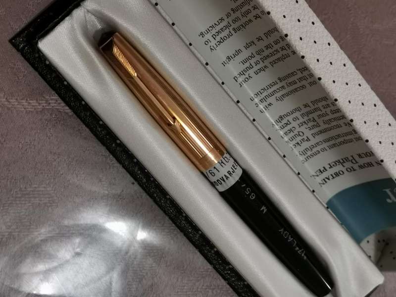 1958 Parker Lady Fountain Pen Boxed