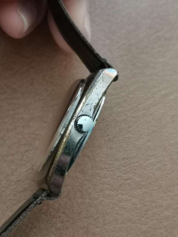 Vintage Lanco Naval 17 jewels manual wind mechanical watch
