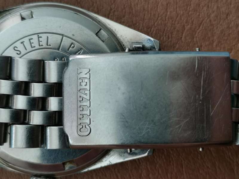 Vintage 1970s citizen new master 21 jewels mechanical manual wind watch