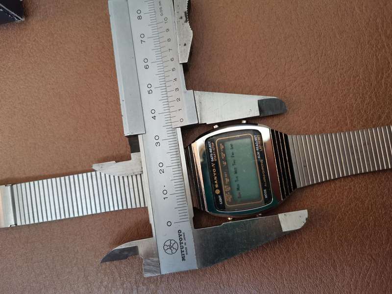 New old stock 1977 Sanyo digital watch