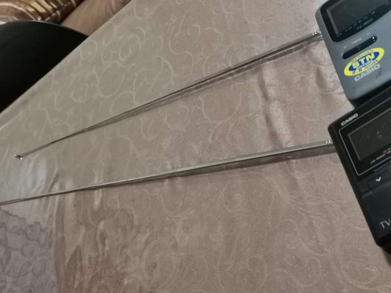 Two vintage casio portable / handheld TV sets