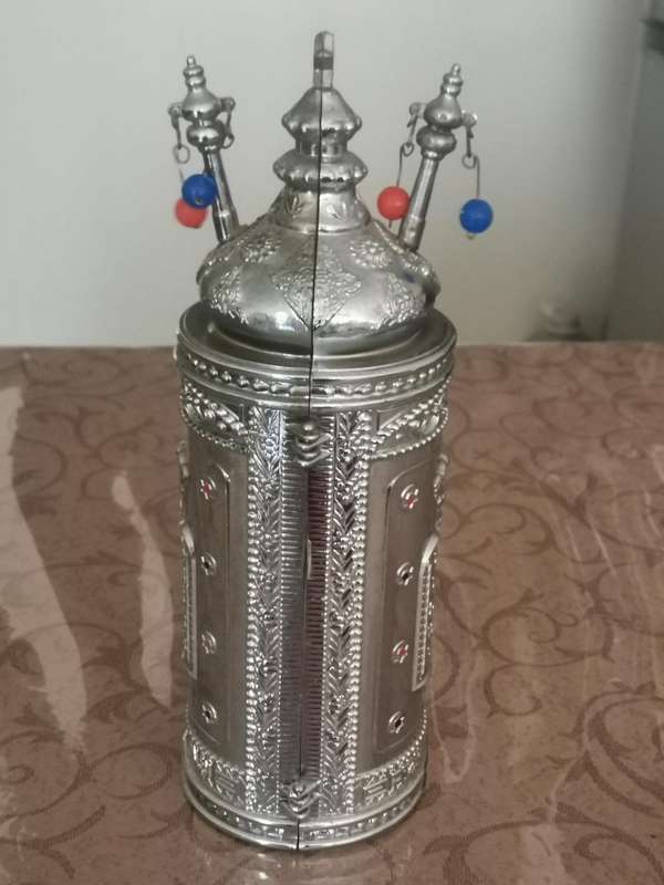 Vintage 1980s Torah scroll, souvenir Jerusalem