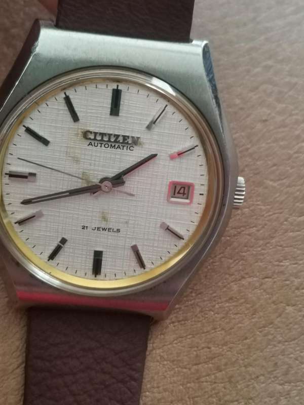Vintage citizen automatic 21 jewels mechanical watch