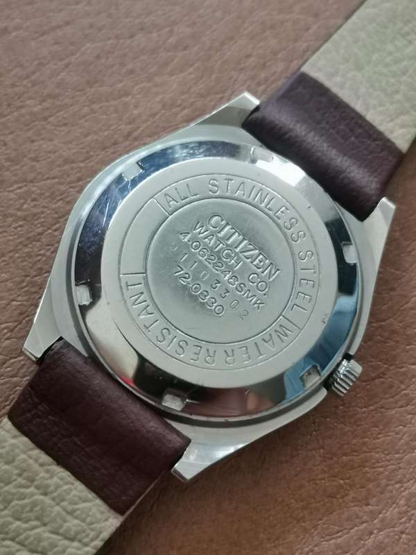 Vintage citizen automatic 21 jewels mechanical watch