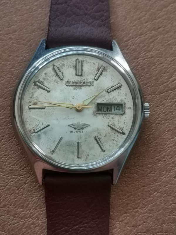 Vintage citizen eagle 7 21 jewels manual wind mechanical watche