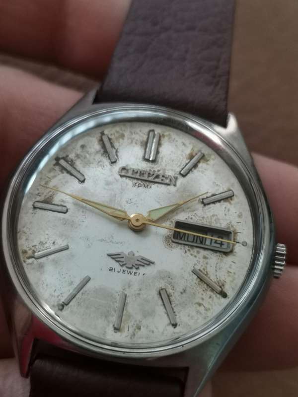 Vintage citizen eagle 7 21 jewels manual wind mechanical watche