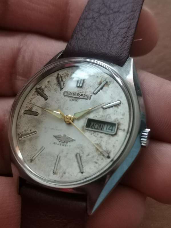Vintage citizen eagle 7 21 jewels manual wind mechanical watche
