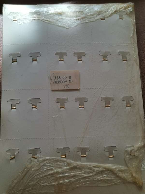 1980s FGD Gold Plated Earrings 144 Pairs