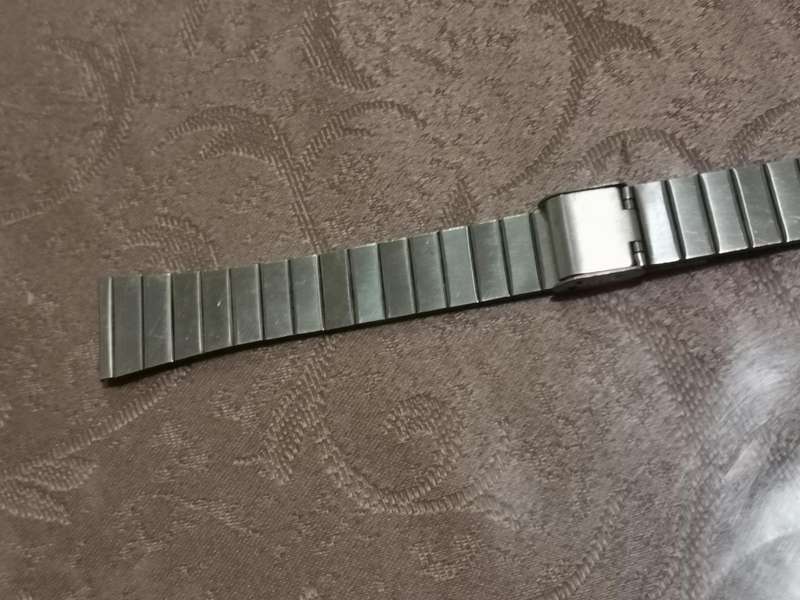 Stainless steel watch bracelet new old stock to fit 20mm lug