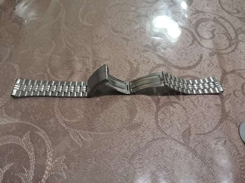 Stainless steel watch bracelet to fit 18mm lug new old stock