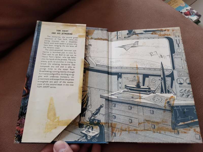 1954 tom swift and his Jetmarine by Victor Appleton ll