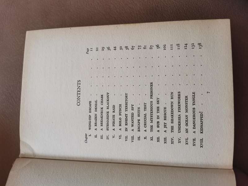 1954 tom swift and his Jetmarine by Victor Appleton ll