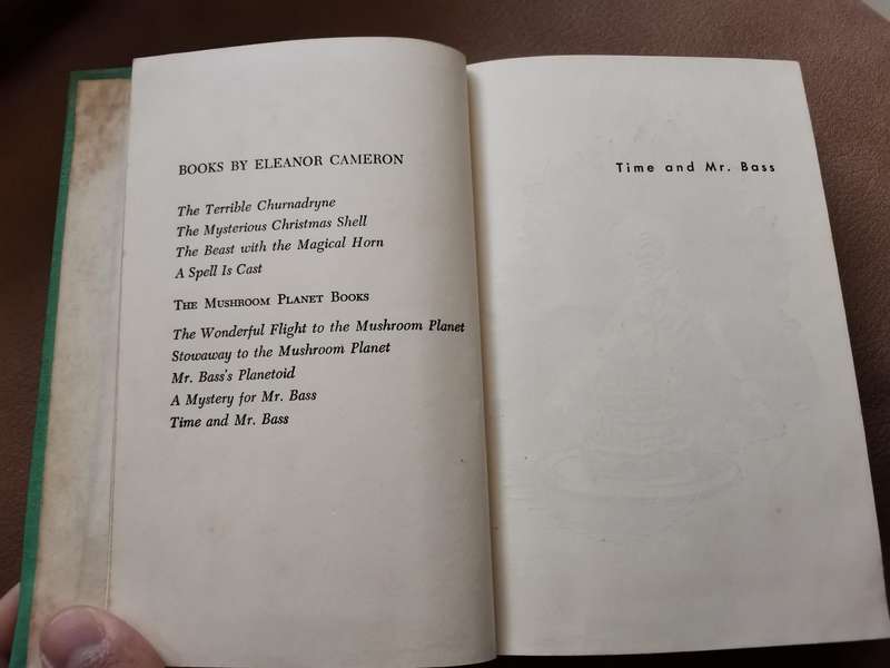 1967 time and mr bass by Eleanor Cameron