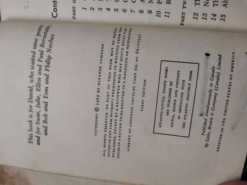 1967 time and mr bass by Eleanor Cameron