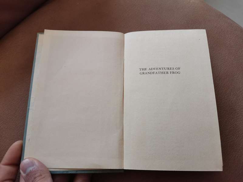 1950 the adventures of grandfather frog Thornton. W. Burgess