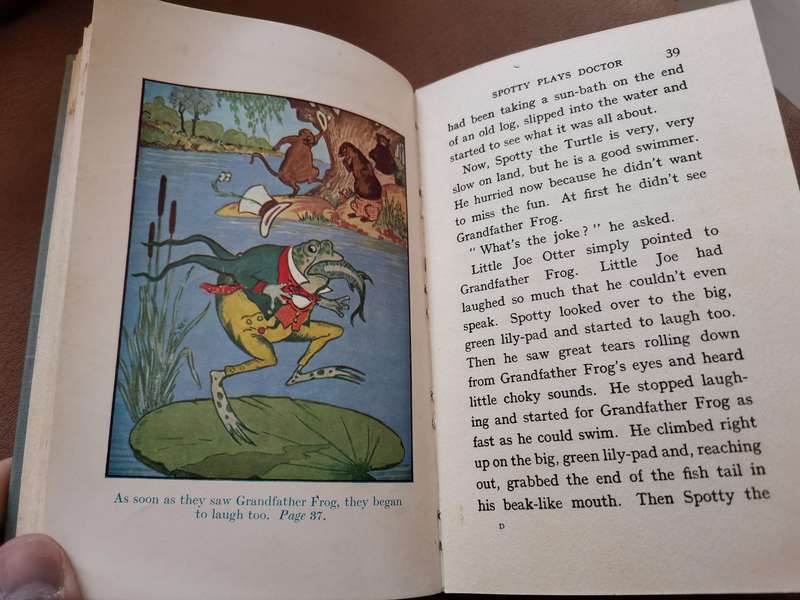 1950 the adventures of grandfather frog Thornton. W. Burgess