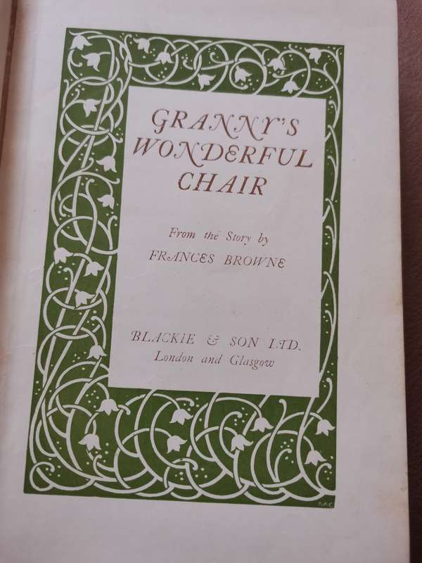 1931 granny's wonderful chair
