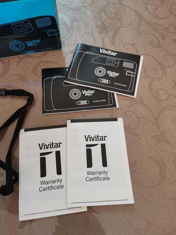Vivitar ps22 35mm film Camera new old stock was never used