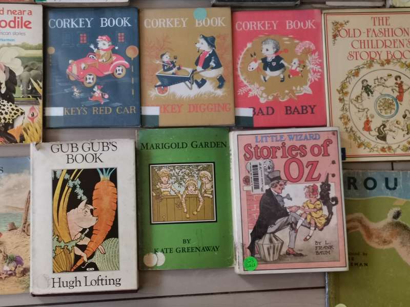 Large collection of 38 vintage children's books 1930s-1970s