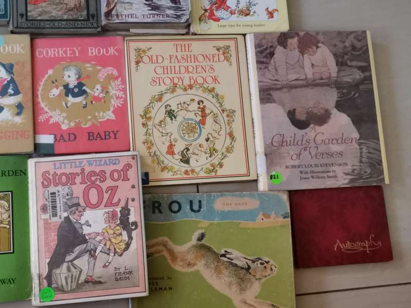 Large collection of 38 vintage children's books 1930s-1970s