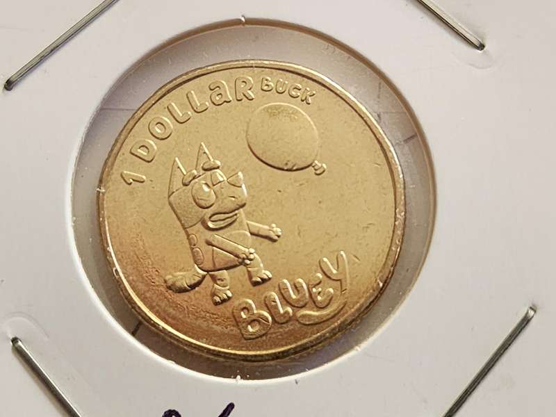 Official Bluey Dollarbucks Coins