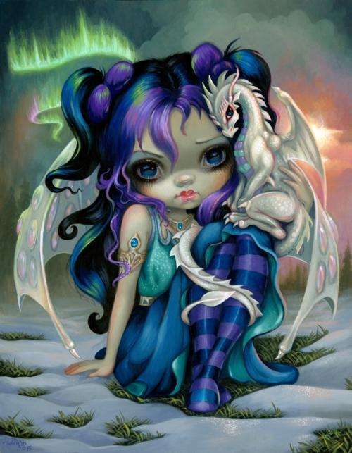 DIY Diamond Painting Kit - Frost Dragonling 40x50cm (FRD)