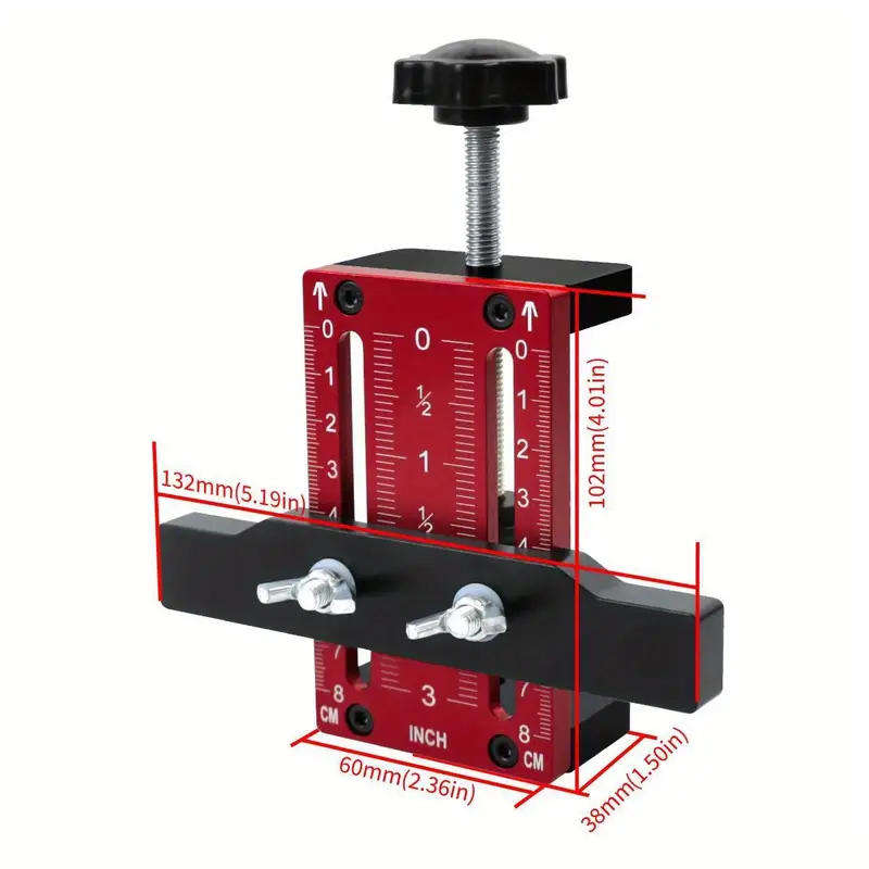 Aluminum Cabinet Door Mounting Jig