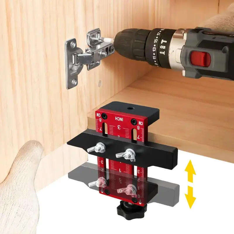 Aluminum Cabinet Door Mounting Jig
