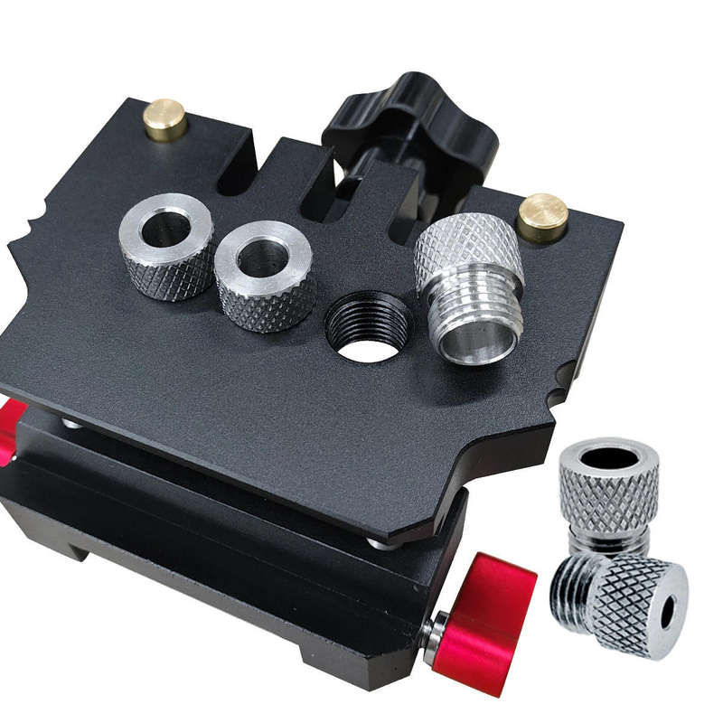 Aluminum Alloy Manual Setup Centring Doweling Jig Kit