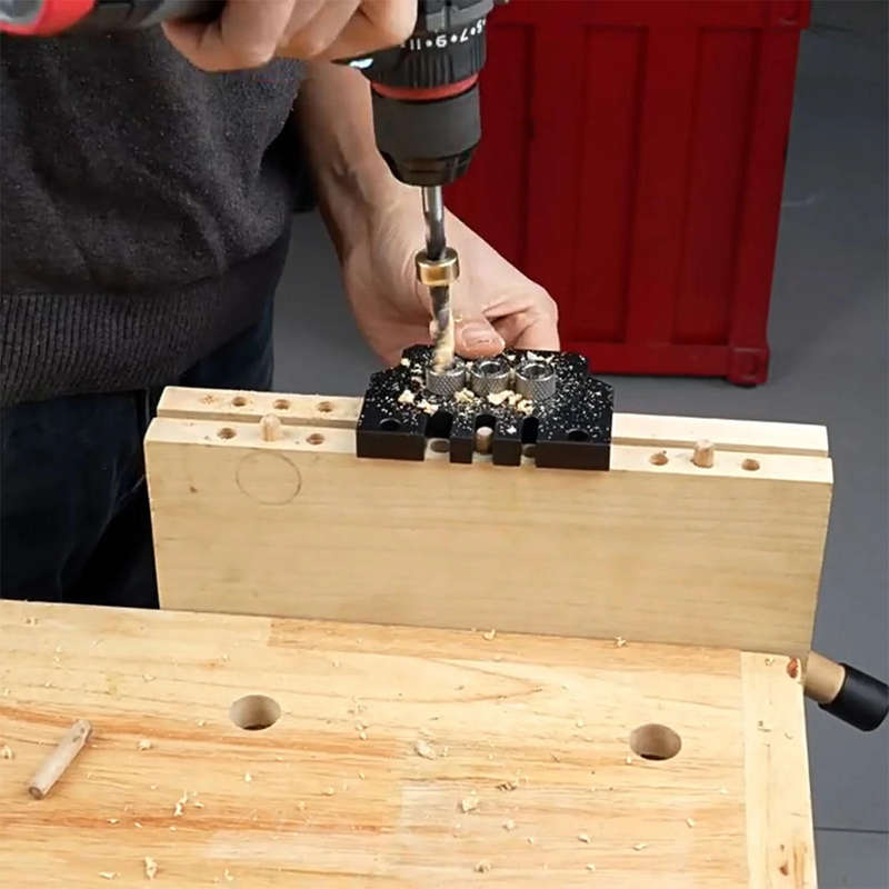 Aluminum Alloy Manual Setup Centring Doweling Jig Kit