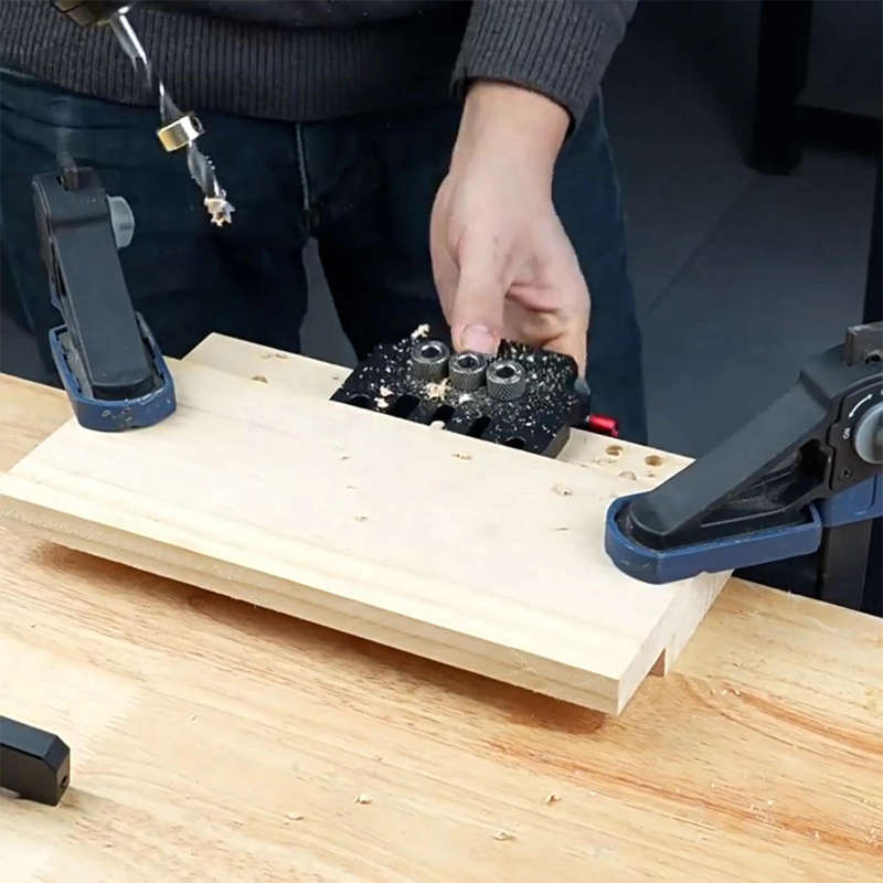 Aluminum Alloy Manual Setup Centring Doweling Jig Kit