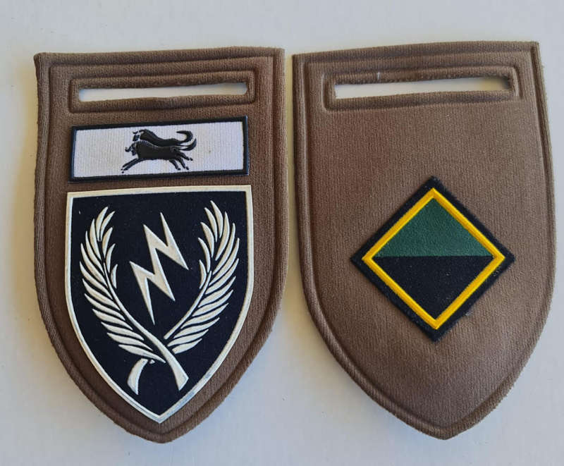 South African Army SADF (South African Defence Force) era military insignia flashes